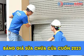 Bảng Giá Sửa Chữa Cửa Cuốn Năm 2023