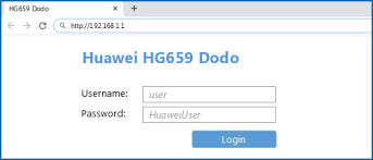 Neroisa · 12 octubre 2020. Huawei Hg659 Dodo Default Login Ip Default Username Password