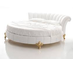 Letto tondo #bed #letto #round #tondo. Bed White Unique Panther Letto Tondo