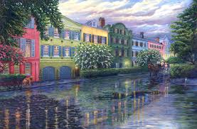 On east bay street, that is, 79 to 107 east bay. Rainbow Row Reflections By Kevin Curran Fine Art Print Etsy
