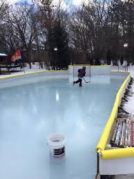 I hoped it would get us all out of the house, while serving as a beacon for the neighbors, most of whom we still hardly knew after nine years. Nicerink Backyard Ice Rink Kit Makes Your Yard The Perfect Place To Skate Backyard Ice Rink Backyard Rink Outdoor Hockey Rink