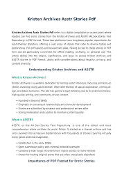 Kristen Archives Asstr Stories Pdf
