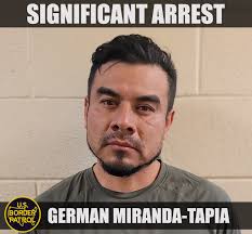 2 Sex offenders caught creeping across the border in separate events. Jose  Portillo-Ventura convicted of Rape of Victim <14 Years Old. German Miranda  Tapia convicted of Intercourse With Kin <16 Years Old.