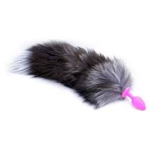 Amazon.co.jp: 尻尾 黒 しっぽ x アナルプラグ 灰色の猫しっぽ コスプレ グッズ プレイ 初心者向き S M L 選択する3つのサイズ  (ピンクの シリコーン製,S) : ホビー