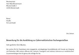 Bewerbung medizinische fachangestellte ausbildung muster. Bewerbung Als Zfa Tipps Und Musterbewerbungsschreiben Dental Team Online