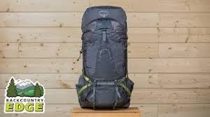 There are markers on the back of the back to guide you to find your best fit. Osprey Atmos Ag 50 Internal Frame Backpack Youtube