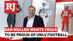 UNLV football coach Dan Mullen ...