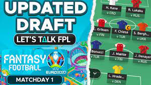 Seven euro fantasy football mistakes you need to avoid you're going to want to avoid making these mistakes if you're to stand any chance of beating us. My Updated Draft Team Euro 2020 Fantasy Tips Youtube