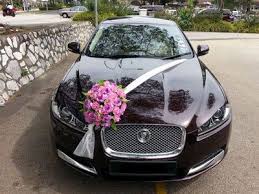Image result for svatební  výzdoba auta
