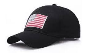 Mens snapback hat black adjustable usa american flag flat bill ball baseball cap. Black American Flag Hat Patriot Powered Products