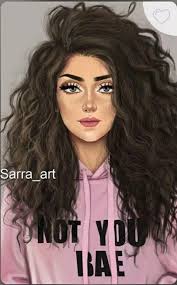 In 2020 Digital Art Girl Cute Girl Drawing Girl Cartoon Characters