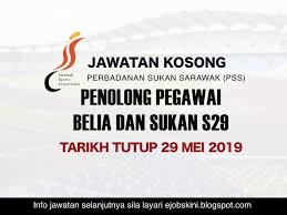 Jawatan kosong di universiti malaysia sarawak (unimas) 2019 | permohonan dibuka kepada berkelayakan, dinamik dan berpandangan jauh untuk mengisi kekosongan tersebut. Jawatan Kosong Perbadanan Sukan Sarawak Pss Tarikh Tutup 29 Mei 2019