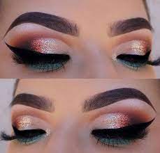 Fall Is Here And Winter Is Not Far Behind The Change Of The Seasons Has Brought New Makeup Looks And Trends Dramatic Eye Makeup Eye Makeup Glitter Eye Makeup