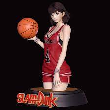 Slam Dunk Haruko Akagi 1/6 Scale Limited Figure(Pre-Order),Half Figure :  Amazon.ae: Toys