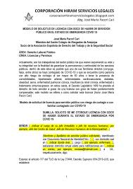 Los ejemplos de hormonas peptídicas incluyen aquellos involucrados en la regulación de la glucosa en sangre, como la insulina y el glucagón, y aquellos que regulan el apetito, como la grelina y la leptina. Modelo De Solicitud De Licencia Con Goce De Haber Servidor Publico Emergencia Covid 19 By Corporacionhiramservicioslegales Issuu