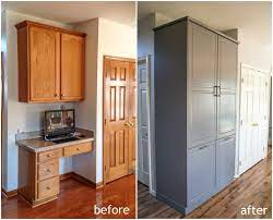 It features a durable wooden construction with a front wall in neutral gray color. How To Assemble An Ikea Sektion Pantry Infarrantly Creative
