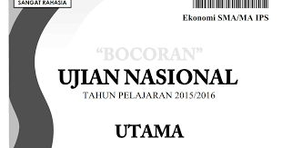Maybe you would like to learn more about one of these? Berbagi Dan Belajar Bocoran Soal Un Ekonomi Sma Ips 2016