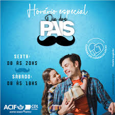 Pai, nesta data tão especial gostaria de aproveitar e te. Dia Dos Pais Tera Horario Especial Do Comercio Em Formiga