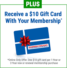 Harbor freight credit card when a customer opens a harbor freight credit card, they get 10% off their first purchase. Inside Track Test