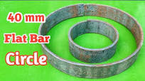 How To Make Circle Metal // Making Rings Out Of Metal