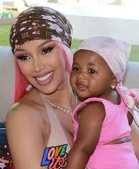 Cardi B and her daughter twinning 😍❤️