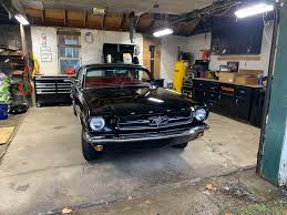 Image result for Raven Black 1965 Mustang
