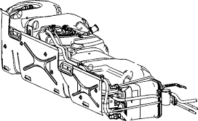 I crawled under the truck and located the evap solenoid at the front of the gas tank. Chevrolet Silverado 2008 Evaporative Emissions Evap Canister Repair Guide Autozone