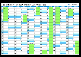 Im schuljahr 2020/2021 gibt es 3 bewegliche ferientage. Ferien Baden Wurttemberg 2021 2022