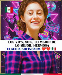 📸 The 70's and 80's... the golden years. ✨ A time filled with elegance,  culture, and unforgettable essence. 🌹 Beautiful Claudia Sheinbaum, a  timeless reflection of Mexico's charm and strength. ❤️❤️ #ClaudiaSheinbaum #
