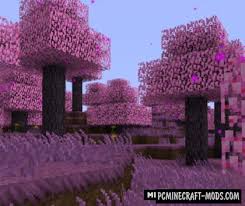 A real cherry blossom tree straight from japanese gardens. Cherry Blossom Biome Mod For Minecraft 1 14 4 Pc Java Mods
