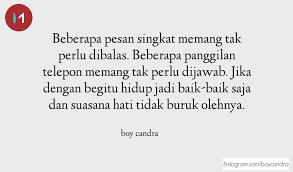 50 Kata Kata Bijak Boy Candra Menyentuh Perasaan Memora