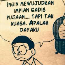 More pins like this at fosterginger pinterest doraemon kartun. Foto Doraemon Dengan Kata Kata Galau Doraemon