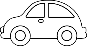 Download and print your childs favorites. Outline Cartoon Outline Car Drawing For Kids Novocom Top