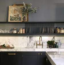 Walls De Nimes No 299 In Modern Emulsion White Kitchen Design Black Kitchen Cabinets Kitchen Interior March 22, 2021 iris benaroia.