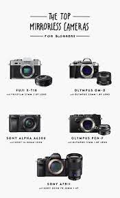 Top 5 Mirrorless Cameras For Bloggers Mirrorless Camera Photography Best Camera For Photography Mirrorless Camera