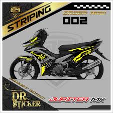 Modifikasi new jupiter mx 135 mantap guyss. Striping Mx Harga Terbaik Aksesoris Sepeda Motor Otomotif Agustus 2021 Shopee Indonesia
