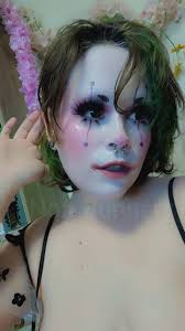 Laughing at people's makeup and paintings with nephew