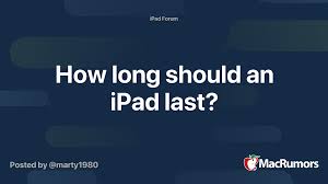 Ipad pro, 4th generation 2. How Long Should An Ipad Last Macrumors Forums