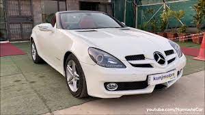 It offered 143 kw (192 hp) and 270 n⋅m (200 lb⋅ft) of torque. Mercedes Benz Slk 200 Kompressor 2010 22 Lakh Real Life Review Youtube