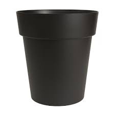 Dcn Viva 17 Inch 43 Cm Self Watering Planter Black Mat Finish With Large Water Reservo The Home Depot Canada This is the bottom of our planter container.