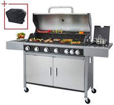 Überblick der besten modelle 2021. Konifera Gasgrill 6 Brenner Bxtxh 161 5x57x111 Cm Mit Drehspiess Online Kaufen Otto