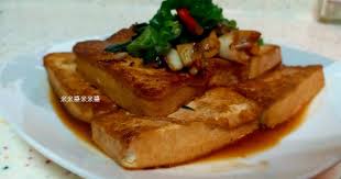 mimi 發表的紅燒豆腐 煎得美美 食譜 recipe food breakfast tofu