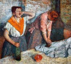 Edgar degas, the rehearsal, c. Two Ironers By Edgar Degas Degas Edgar