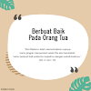 Panjang umur dan diberkahi rejekinya. 1