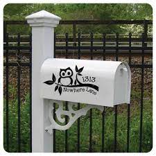 The number is clean and east to read. 22 Mailbox Numbers Ideas Mailbox Mailbox Numbers Mailbox Decals