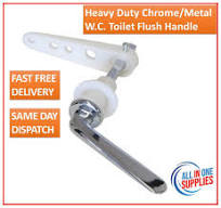 Toto Toilet OULII Universal Toilet Flush Handle - Zinc Alloy Side-Mount  Replacement (No Tools Needed!) Toilet Tank Replacement Kit