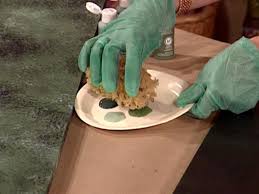 How To Paint A Faux Marble Surface How Tos Diy