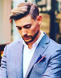 The comb over haircut is often paired with other styles, like an undercut, and styled to the wearer's liking. Finest Hard Part Haircuts Of All Time 40 Ultimate Picks Business Hairstyles Side Part Hairstyles Side Part Haircut
