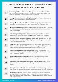 Reserve this one for your friends and close colleagues. 12 Tips For Teachers Communicating With Parents Via Email With Poster