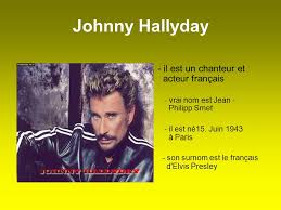 L'incroyable destin de l'homme à la voix de johnny sur tf1. Johnny Hallyday Ppt Telecharger